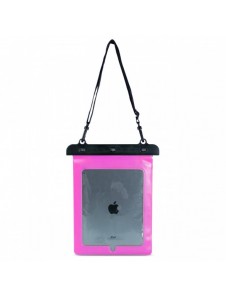 Vattentätt PVC tablettfodral - rosa