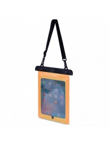Vattentätt PVC tablettfodral - orange