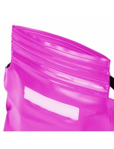 PVC vattentät påse / midjeväska - rosa