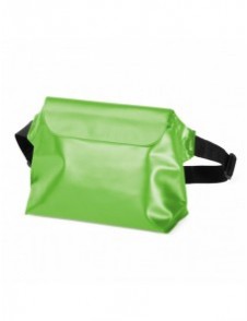 PVC vattentät påse / midjeväska - grön