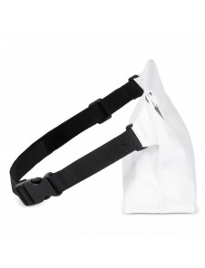 PVC vattentät påse / midjeväska - vit
