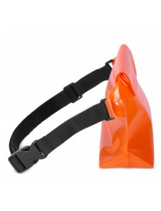 PVC vattentät påse / midjeväska - orange