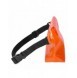 PVC vattentät påse / midjeväska - orange