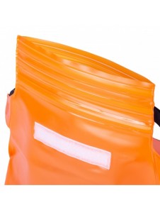 PVC vattentät påse / midjeväska - orange