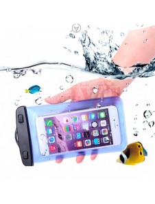 Telefonfodral i PVC vattentätt armband - transparent