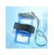 PVC vattentätt telefonfodral med armband - svart