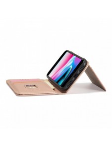 Magnetkortfodral Fodral för iPhone SE 2022 / SE 2020 / iPhone 8 / iPhone 7-väska Plånbokskort Plånboksställ Rosa