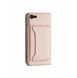 Magnetkortfodral Fodral för iPhone SE 2022 / SE 2020 / iPhone 8 / iPhone 7-väska Plånbokskort Plånboksställ Rosa