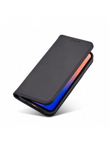 Magnetkortfodral för iPhone 12 Pro Max Pouch Card Plånbok Korthållare Svart