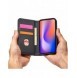 Magnetkortfodral för iPhone 12 Pro Max Pouch Card Plånbok Korthållare Svart