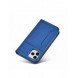 Magnetkortfodral för iPhone 12 Pro Max Pouch Card Plånbok Korthållare Blå
