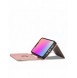 Magnetkortfodral för iPhone 13 Pro Max Pouch Card Plånbok Korthållare Rosa