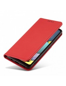 Magnetkortfodral för Samsung Galaxy A52 5G Plånbok Korthållare Röd