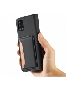 Magnetkortfodral Fodral för Samsung Galaxy A13 5G Plånbok Korthållare Svart