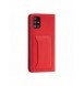 Magnetkortfodral Fodral för Samsung Galaxy A13 5G Plånbok Korthållare Röd