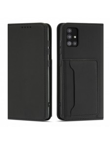 Magnetkortfodral Fodral för Xiaomi Redmi Note 11 Pro Pouch Plånbok Korthållare Svart