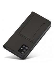 Magnetkortfodral Fodral för Xiaomi Redmi Note 11 Pro Pouch Plånbok Korthållare Svart