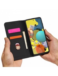 Magnetkortfodral Fodral för Xiaomi Redmi Note 11 Pro Pouch Plånbok Korthållare Svart