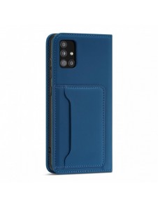 Magnetkortfodral för Xiaomi Redmi Note 11 Pro Pouch Card Plånbok Korthållare Blå