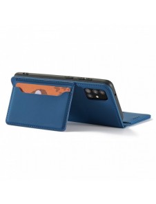 Magnetkortfodral för Xiaomi Redmi Note 11 Pro Pouch Card Plånbok Korthållare Blå