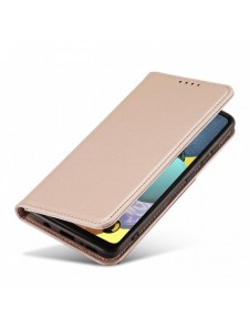 Magnetkortfodral Fodral för Xiaomi Redmi Note 11 Pro Pouch Plånbok Korthållare Rosa