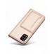 Magnetkortfodral Fodral för Xiaomi Redmi Note 11 Pro Pouch Plånbok Korthållare Rosa