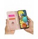Magnetkortfodral Fodral för Xiaomi Redmi Note 11 Pro Pouch Plånbok Korthållare Rosa