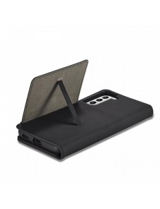 Magnetkortfodral för Samsung Galaxy S22 + (S22 Plus) Plånbok Korthållare Svart
