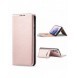 Magnetkortfodral för Samsung Galaxy S22 + (S22 Plus) Plånbok Korthållare Rosa
