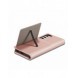 Magnetkortfodral för Samsung Galaxy S22 + (S22 Plus) Plånbok Korthållare Rosa