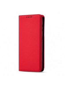 Magnetkortfodral för Samsung Galaxy S22 + (S22 Plus) Plånbok Korthållare Röd
