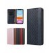 Magnetremsfodral för iPhone 12 Pouch-plånbok + Mini Halsbandshänge Blå