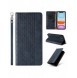 Magnetremsfodral för iPhone 12 Pouch-plånbok + Mini Halsbandshänge Blå