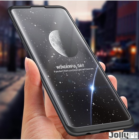 Svart och väldigt snyggt skydd till Samsung Galaxy S10 Plus.