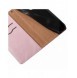 Magnetremsfodral för iPhone 12 Pouch-plånbok + Mini Halsbandshänge Rosa