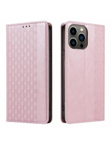 Magnet Strap Case Fodral för iPhone 12 Pro Max Pouch Plånbok + Mini Halsbandshänge Rosa