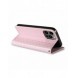 Magnet Strap Case Fodral för iPhone 12 Pro Max Pouch Plånbok + Mini Halsbandshänge Rosa