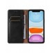 Magnet Strap Fodral för iPhone 13 Pouch Plånbok + Mini Lanyard Pendant Svart