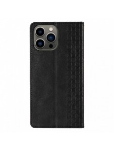 Magnet Strap Case Fodral för iPhone 13 Pro Max Pouch Plånbok + Mini Halsband Svart