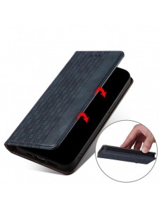 Magnet Strap Case Fodral för Samsung Galaxy A52 5G Plånbok + Mini Halsbandshänge Blå