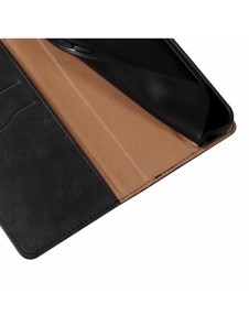 Magnet Strap Case Fodral för Samsung Galaxy S22 Pouch Plånbok + Mini Halsband Svart