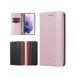 Magnetremsfodral Fodral för Samsung Galaxy S22 + (S22 Plus) Plånbok + Mini Halsbandshänge Rosa