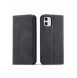 Magnet Fancy Fodral för iPhone 12 Pouch Card Plånbok Kortställ Svart