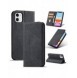Magnet Fancy Fodral för iPhone 12 Pouch Card Plånbok Kortställ Svart