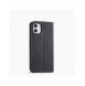 Magnet Fancy Fodral för iPhone 12 Pouch Card Plånbok Kortställ Svart