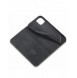 Magnet Fancy Fodral för iPhone 12 Pouch Card Plånbok Kortställ Svart