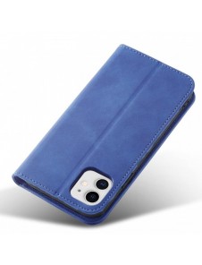 Magnet Fancy Fodral för iPhone 12 täckkort plånbok kortställ blå