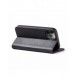 Magnet Fancy Case Fodral för iPhone 12 Pro Pouch Card Plånbok Kortställ Svart