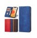 Magnet Fancy Case Fodral för iPhone 12 Pro Cover Card Plånbok Kortställ Blå