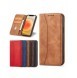 Magnet Fancy Case Fodral för iPhone 12 Pro Pouch Card Plånbok Kortställ Brun